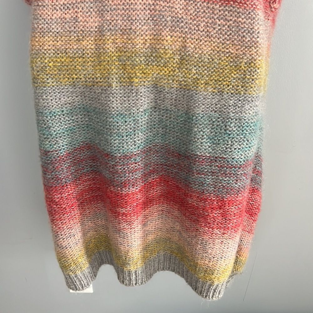 Anthropologie Moth Women’s XS S Boho Southwestern Mohair long cardigan - Picture 11 of 15